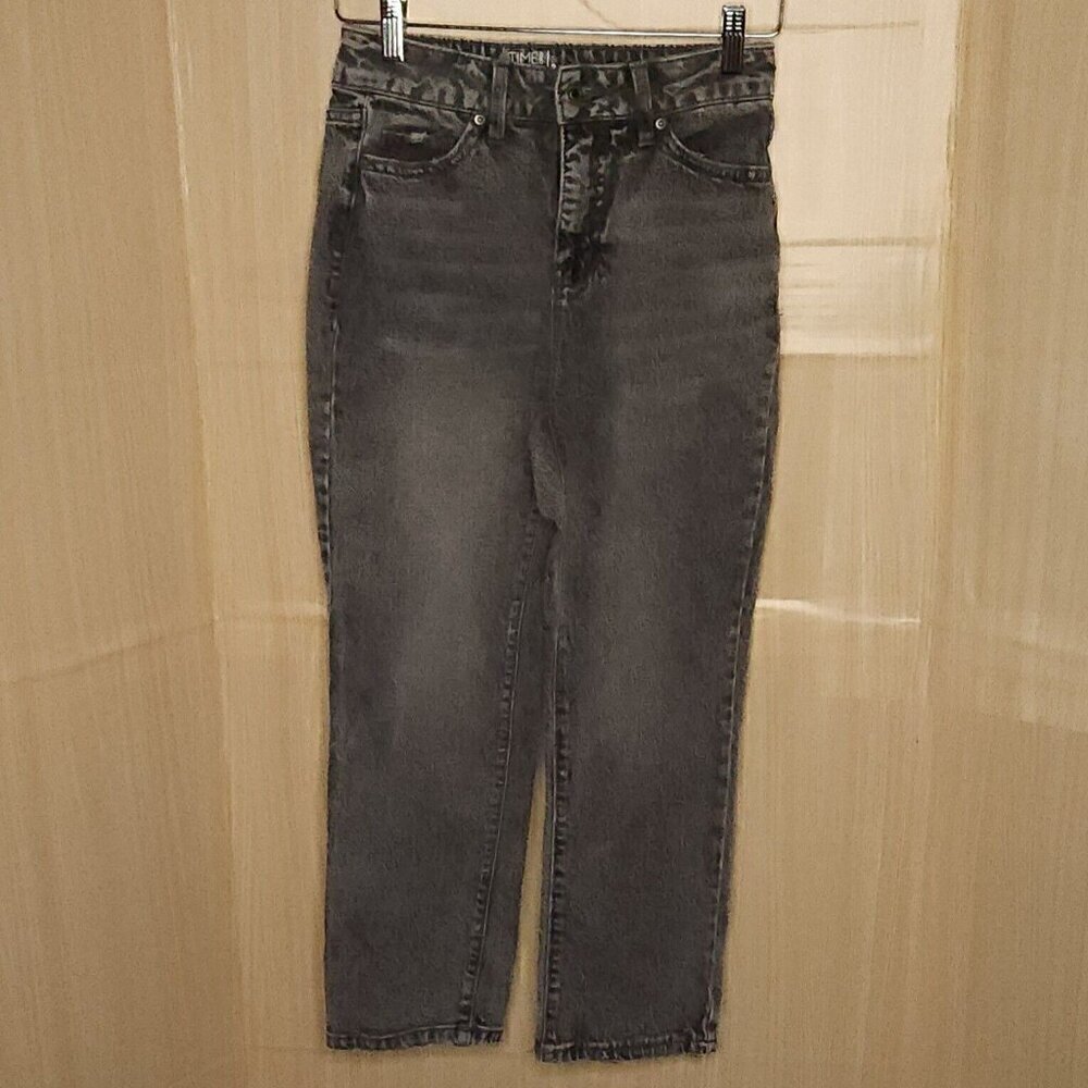 Time & Tru Black High Rise Jeans 2 - Picture 3 of 10